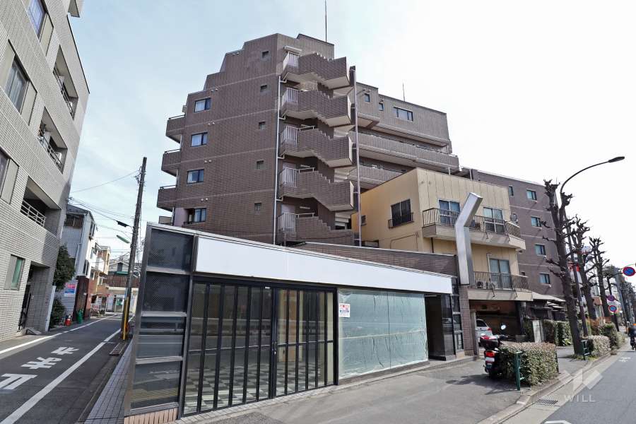 グランドメゾン桜丘の外観（北西側から）