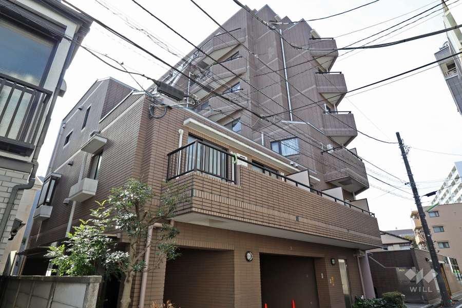 グランドメゾン桜丘の外観（北東側から）