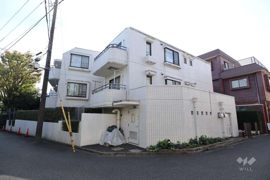 中銀世田谷桜丘マンシオンの外観(北東側から)