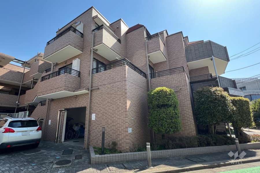 朝日ラパリオ桜丘の外観（北西側から）