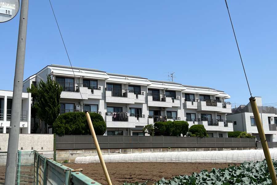 藤和世田谷桜丘コープ3の外観(南西側から)