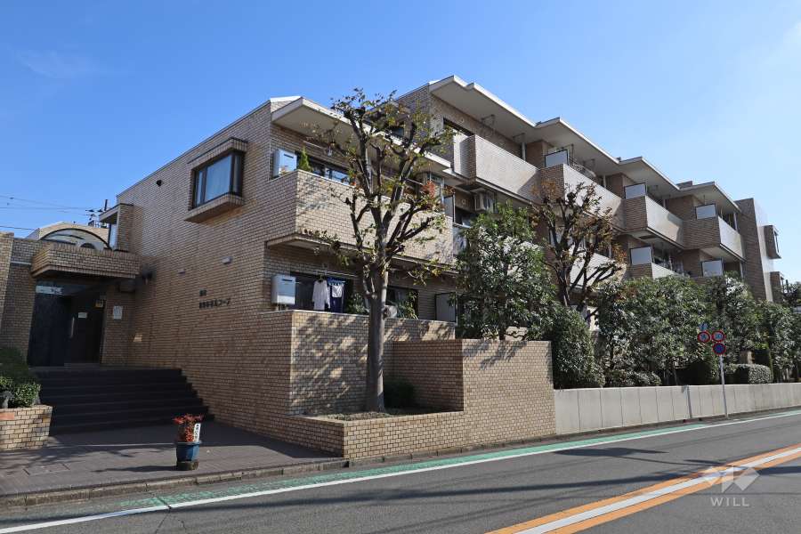 藤和世田谷桜丘コープの外観(北西側から)