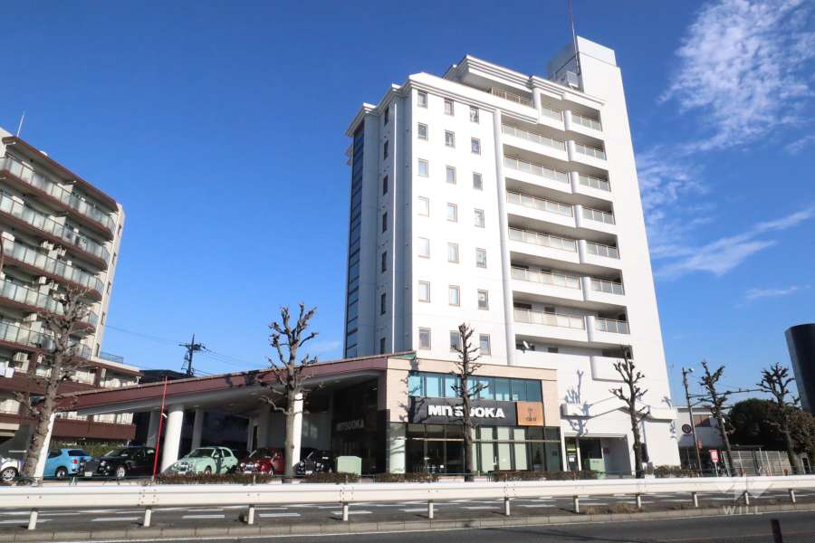 エクセルシオール世田谷桜丘の外観(西側から)