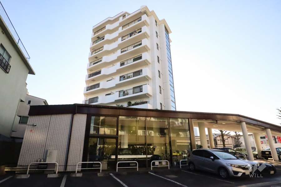 エクセルシオール世田谷桜丘の外観(北東側から)