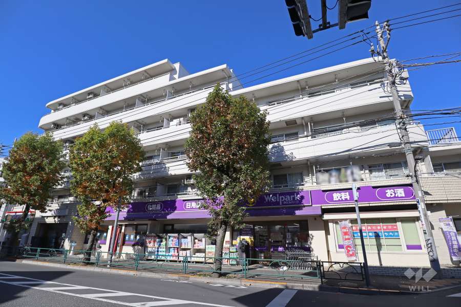 藤和世田谷桜丘コープ2の外観(南側から)