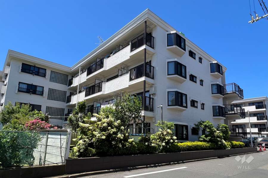 桜丘フラワーホームの外観(北側から)