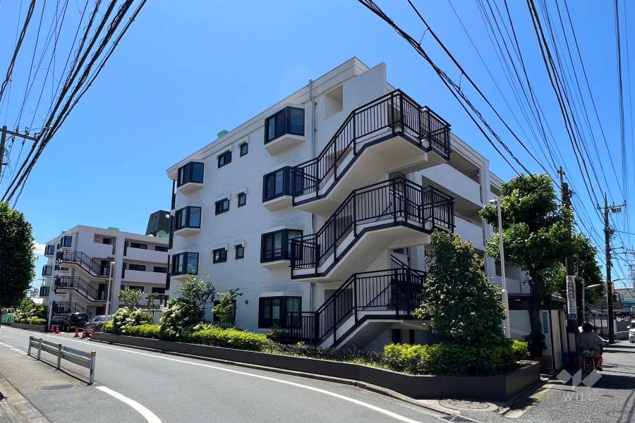 桜丘フラワーホームの外観(北西側から)