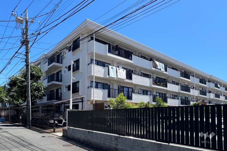 桜丘フラワーホームの外観(南西側から)