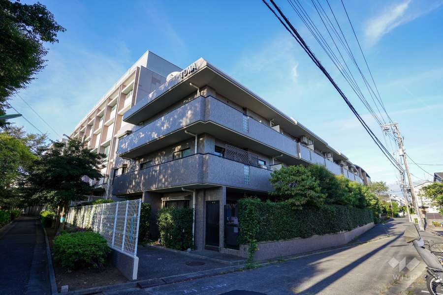 藤和シティコープ桜上水2の外観（南西側から）