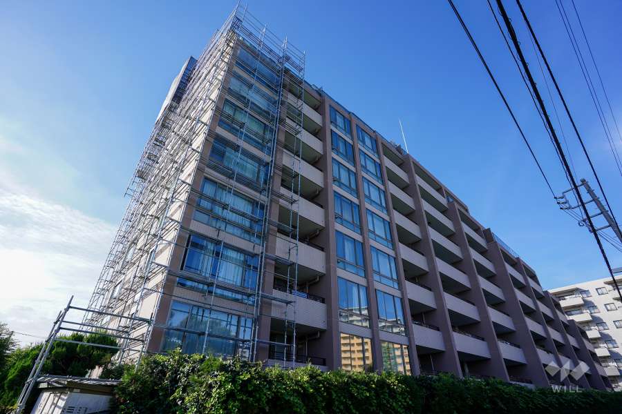 アルス桜上水の外観（南東側から）
