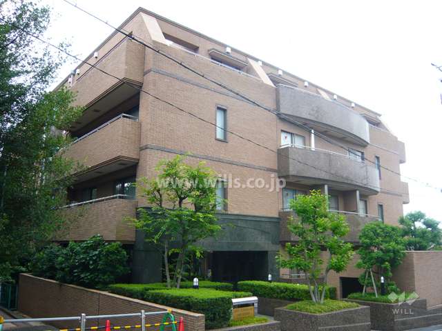 芦屋月若町パークマンションの外観（北東側から）