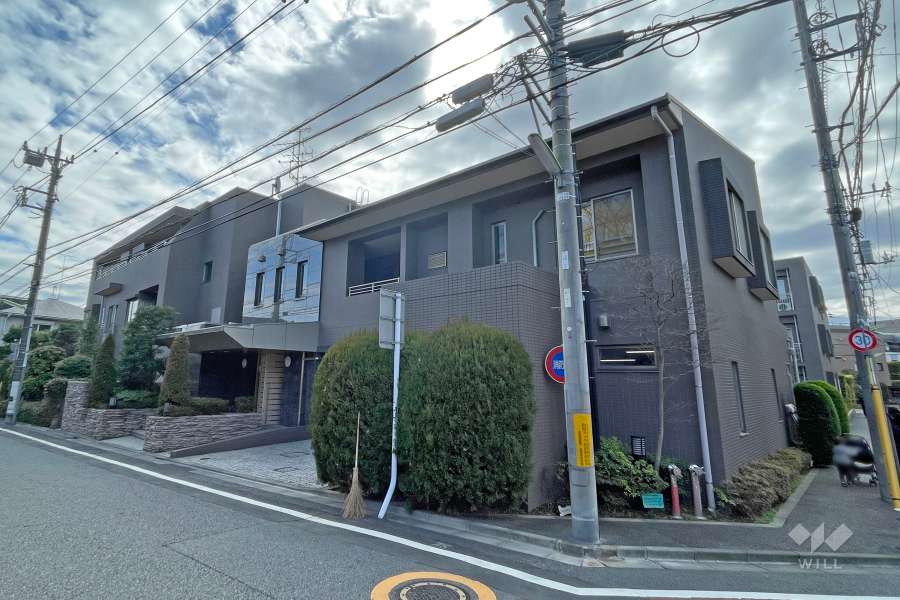 オーベル桜上水の外観（北側から）