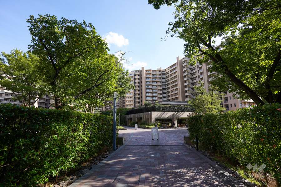 敷地の入り口