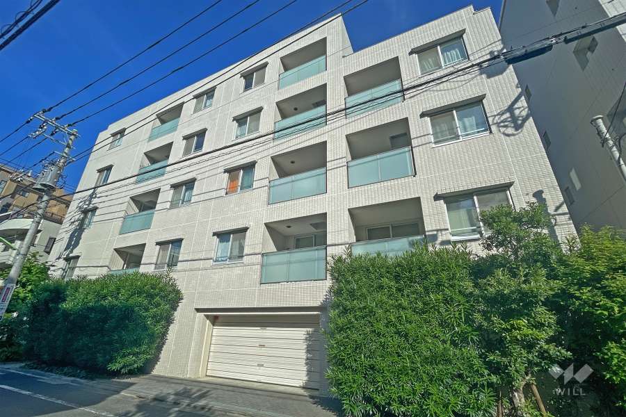 クオリア桜新町の外観（南東側から）