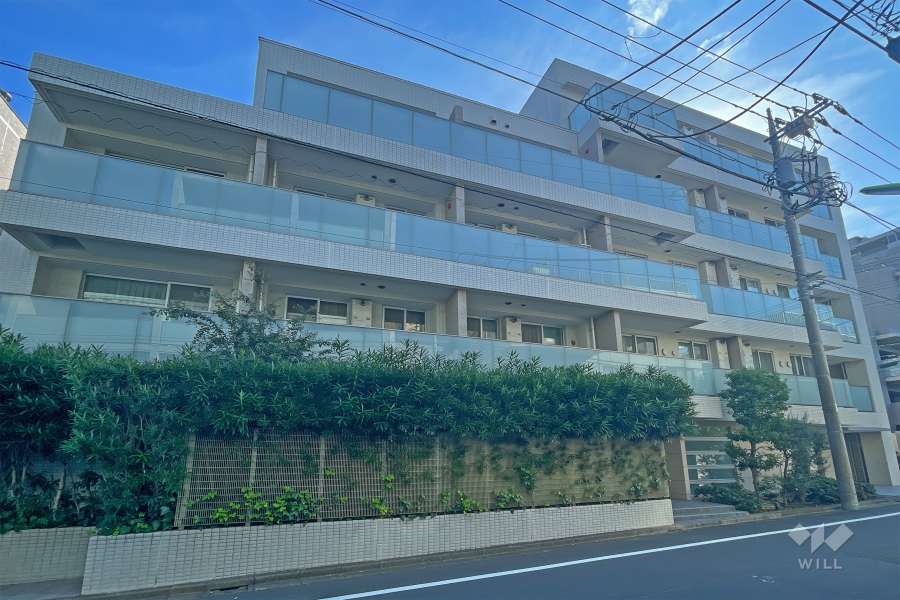 クオリア桜新町の外観（西側から）