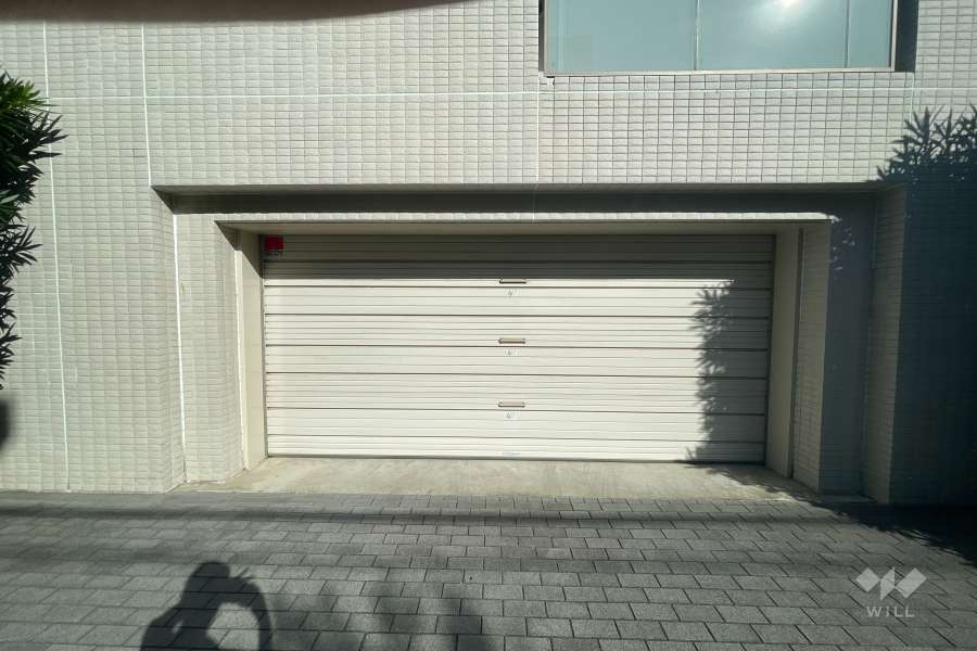 駐車場の出入り口