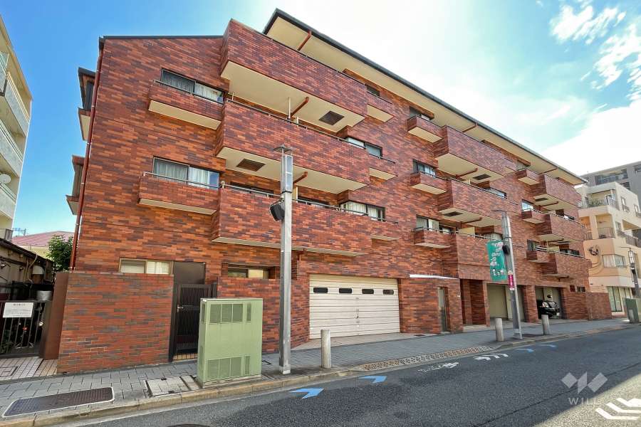 カルム桜新町パティオの外観（北西側から）