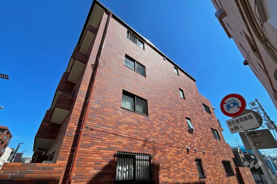 カルム桜新町パティオの外観（南側から）