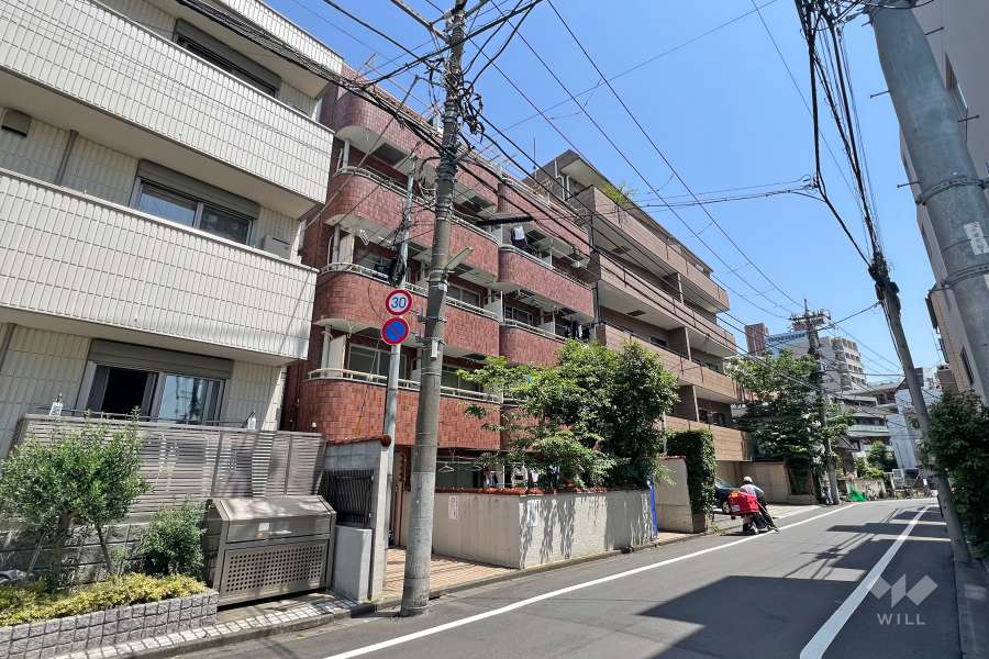 メゾン・ド・クリスタルの外観(南西側から)