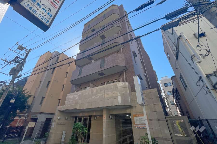 ヴェルト三軒茶屋の外観（北西側から）