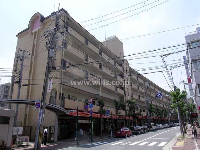 アルパ芦屋1号棟の外観（北東側から）