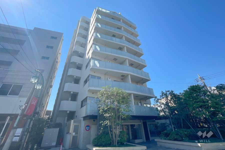 ザ・パークハウスアーバンス三軒茶屋の外観（北東側から）