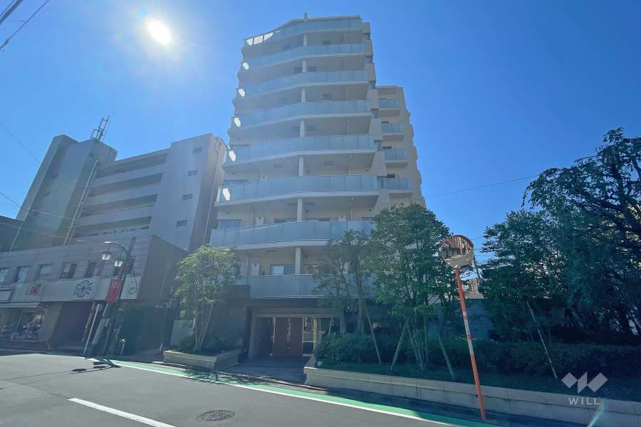 ザ・パークハウスアーバンス三軒茶屋の外観（北側から）