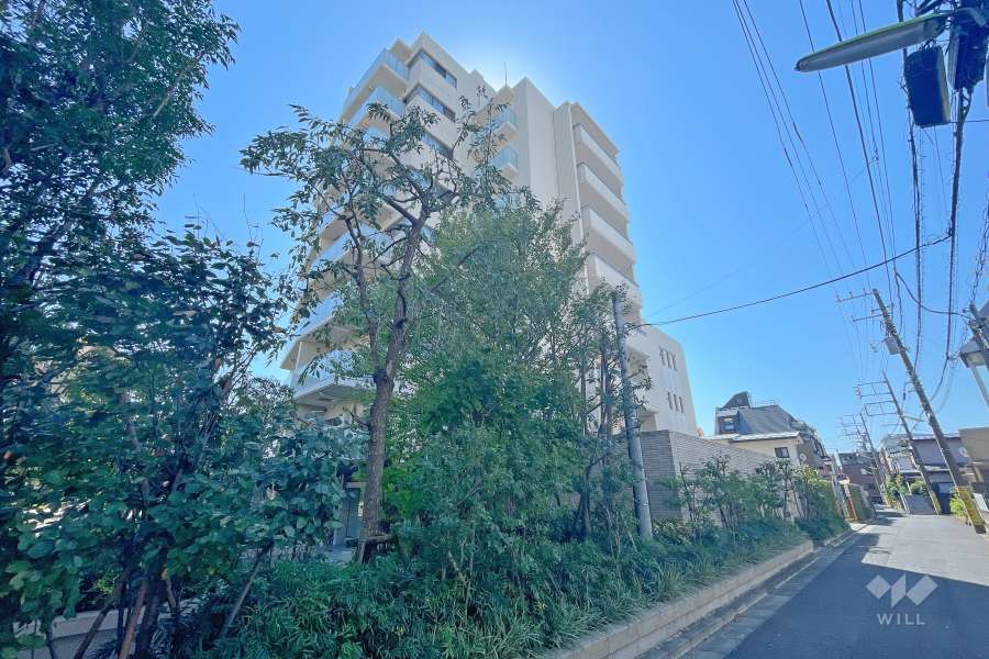 ザ・パークハウスアーバンス三軒茶屋の外観（北西側から）