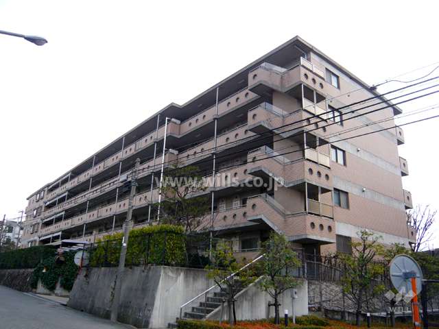 エスぺランサ芦屋の外観（北西側から）
