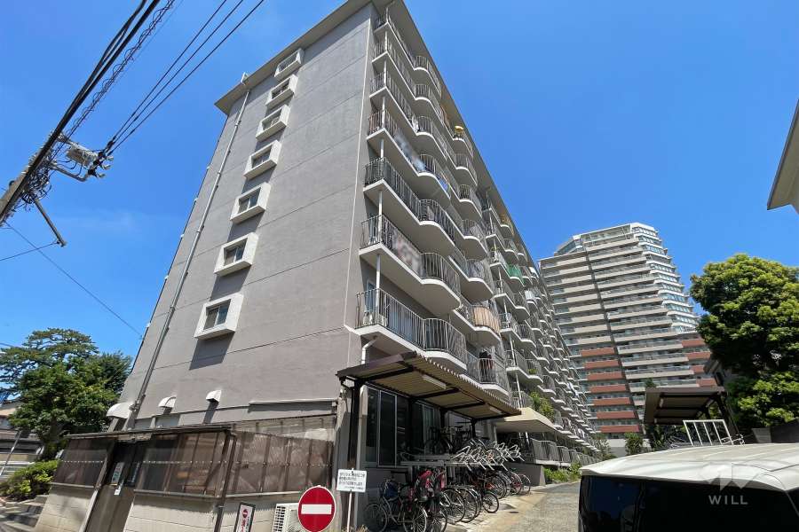 フドウ三軒茶屋ハイツの外観（南東側から）