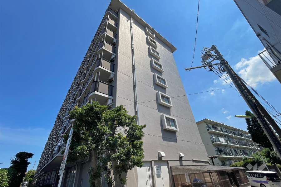 フドウ三軒茶屋ハイツの外観（南西側から）