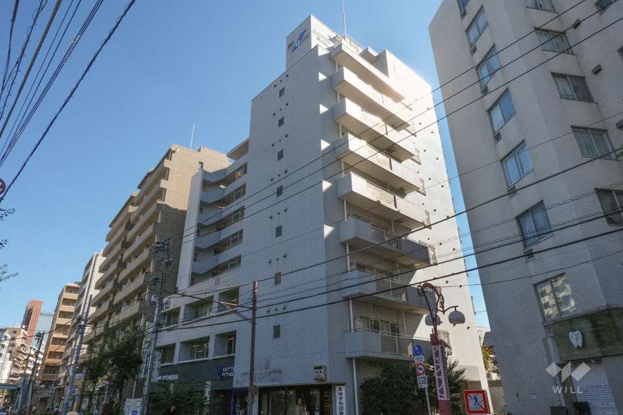 ユニーブル三軒茶屋の外観（北西側から）