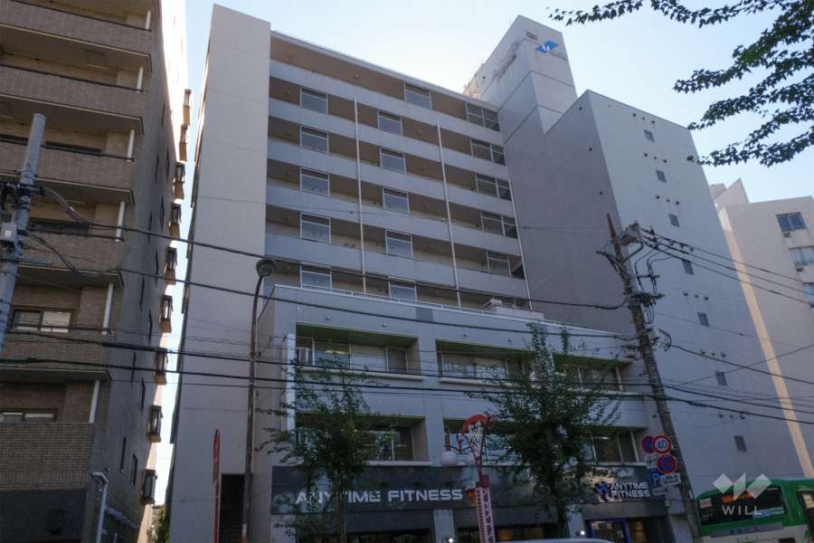 ユニーブル三軒茶屋の外観（北東側から）