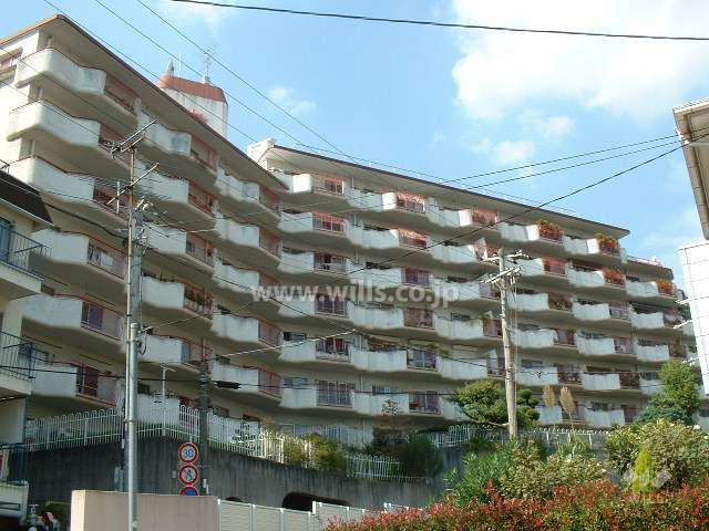 ゾンネンハイム芦屋の外観（南東側から）