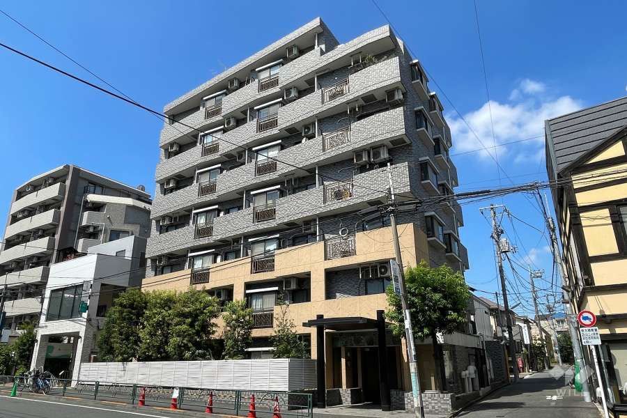 ヴィサージュ池尻の外観（北東側から）