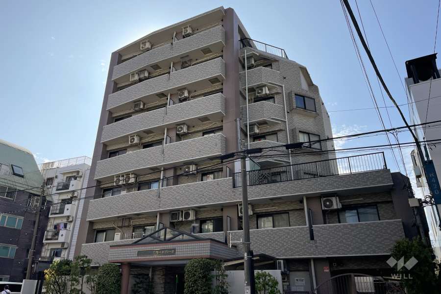 ダイアパレス三宿ベネヴィータの外観（北東側から）