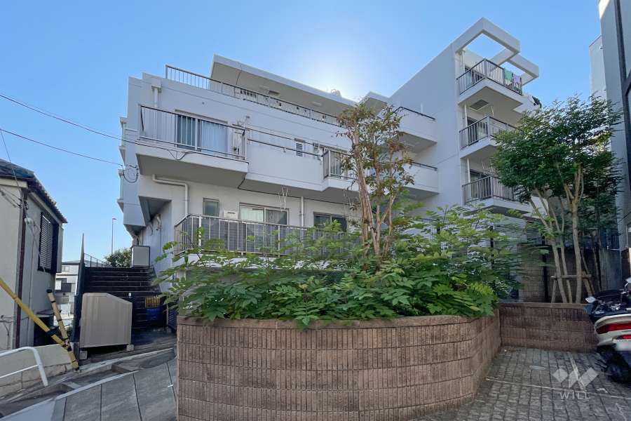 ダイアパレス三宿の外観（東側から）