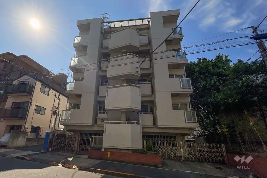 アサカシオン三宿の外観（北西側から）