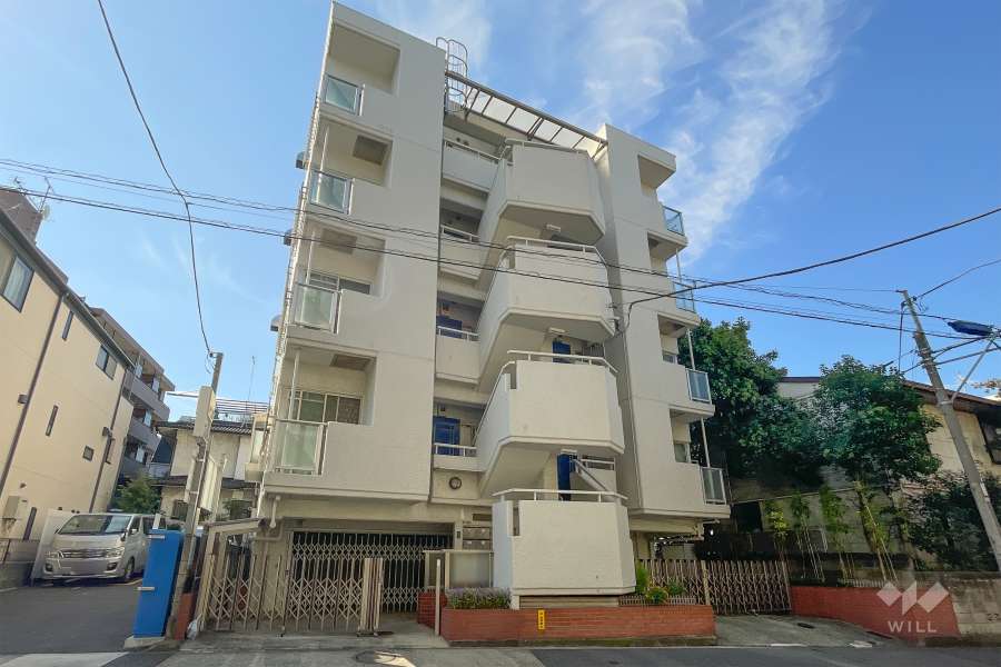 アサカシオン三宿の外観（北東側から）