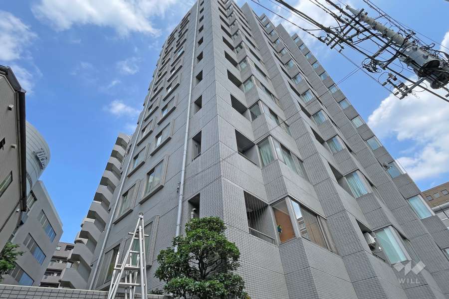 グランドステージ三宿の外観（北西側から）