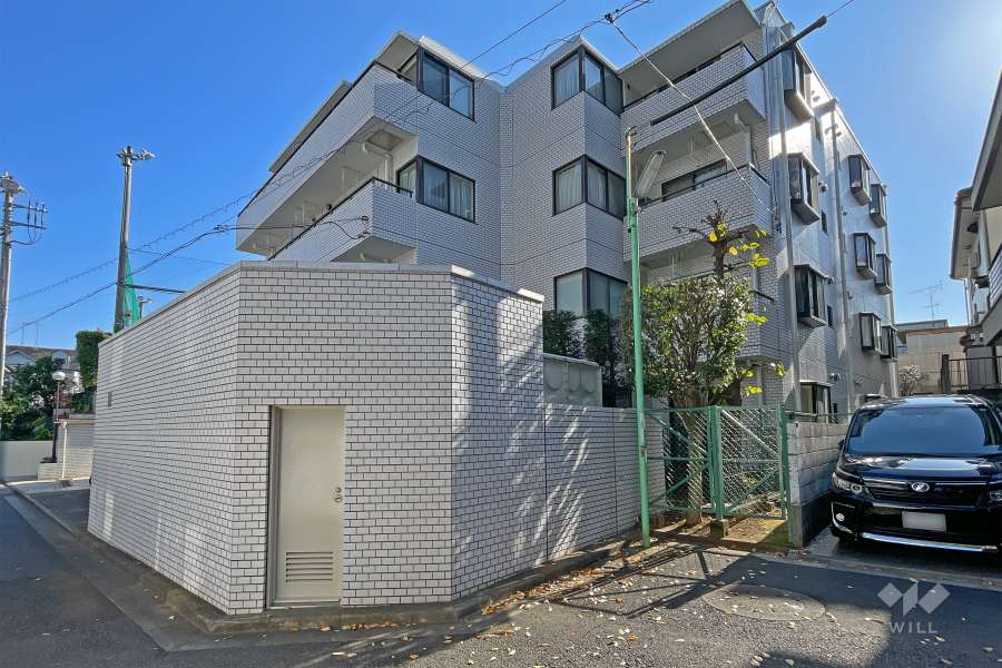 藤和三宿コープの外観（北西側から）