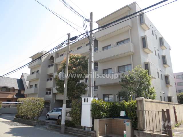芦屋伊勢町ハウスの外観（北西側から）