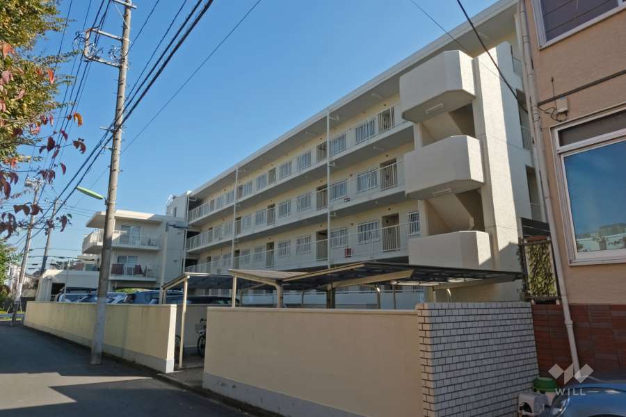 パークハイム淡島の外観（北西側から）