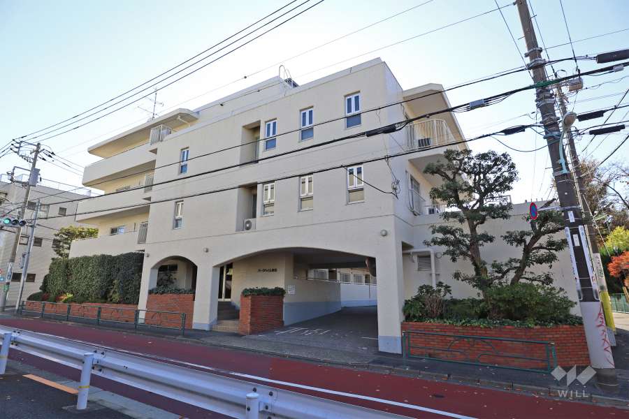 パークハイム淡島の外観（北東側から）