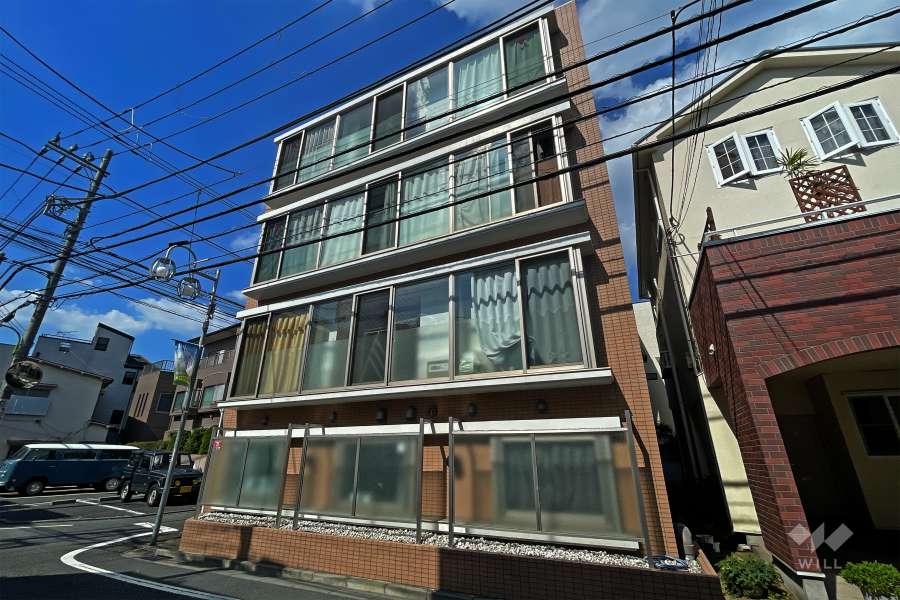 ラグジュアリーアパートメント若林ＣＱの外観（南東側から）