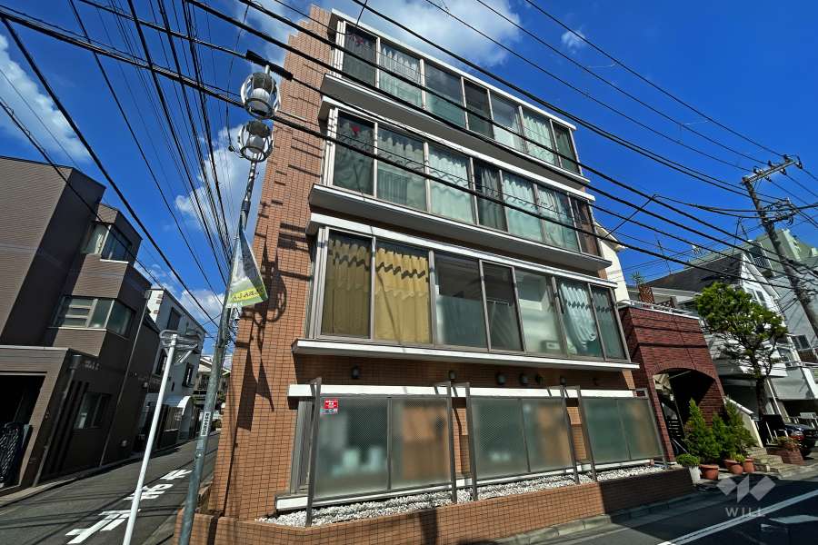 ラグジュアリーアパートメント若林ＣＱの外観（南西側から）