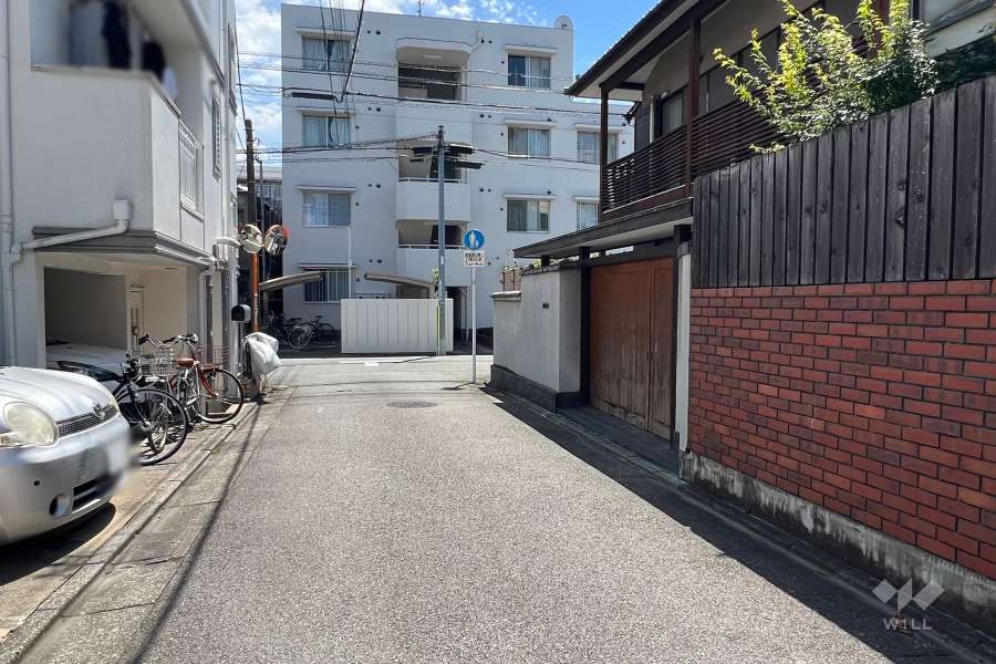 パークハイム若林の外観（北東側から）