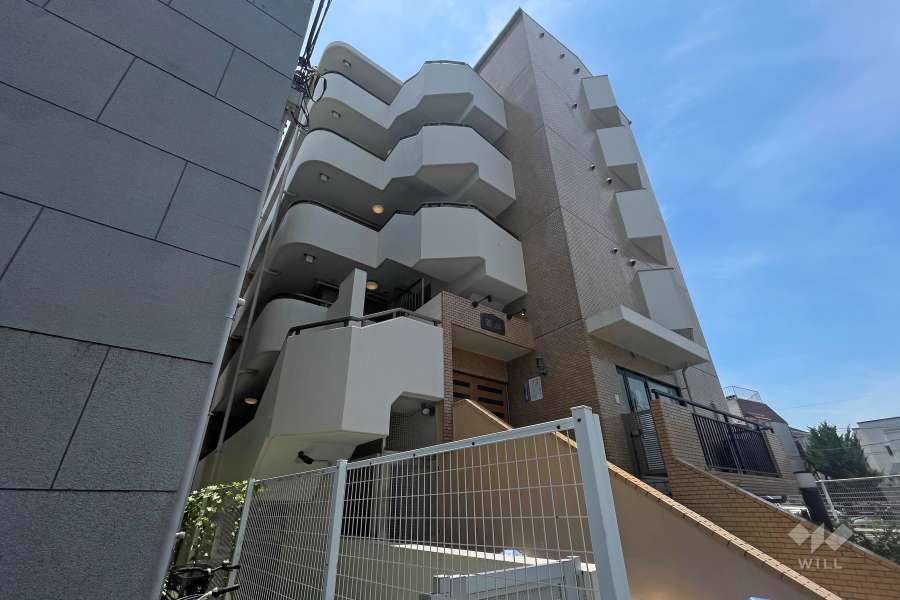 パシフィック若林の外観（北東側から）