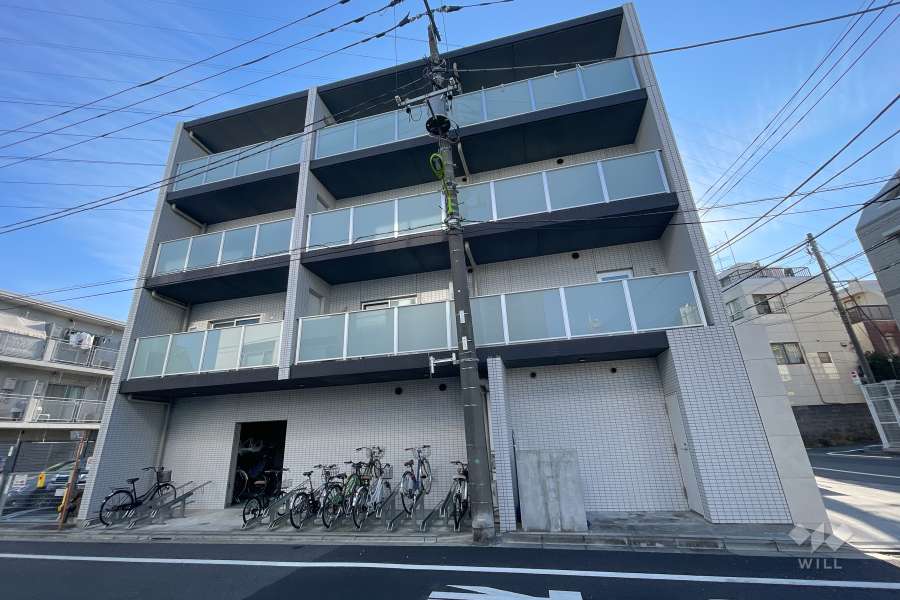 ジェノヴィア三軒茶屋グリーンヴェールの外観（西側から）