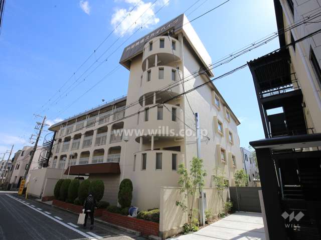 芦屋精道スカイハイツの外観（北西側から）